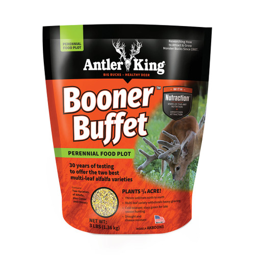 ZAAKBOON3 Antler King Booner Buffet - 1/4 Acre 3lb Nexgen Outfitters