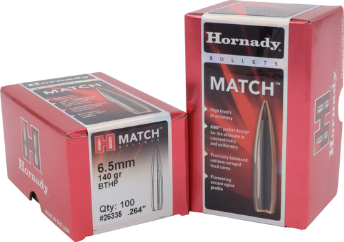 SSO72088 Hornady Match 6.5mm 140 gr BTHP Bullets-100cnt Nexgen Outfitters