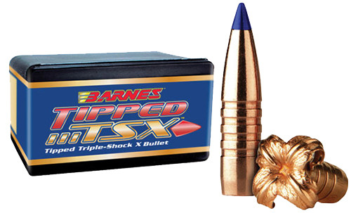 SH53374 Barnes Bullets Tipped Triple-Shock X (TTSX) 7mm 140 gr Polymer Tip Boat-Tail Bullets -50cnt Nexgen Outfitters