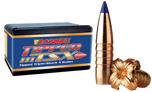 SH53373 Barnes Bullets Tipped Triple-Shock X (TTSX) 7mm 120 gr Polymer Tip Boat-Tail Bullets -50cnt Nexgen Outfitters