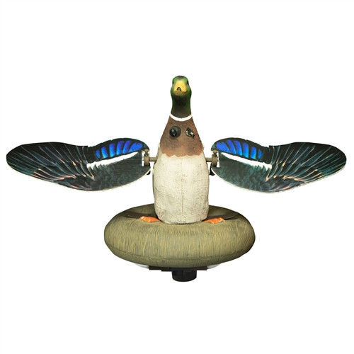 Higdon Decoys XS Splashing-Flasther Mallard Drake 12V Motion Duck Decoy