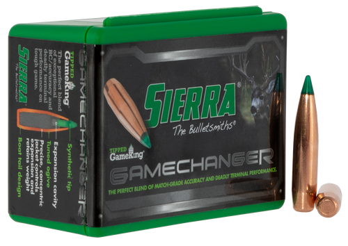 Sierra Tipped GameKing 4565T 7mm 165 gr Poly Tipped Bullets-50cnt Nexgen Outfitters