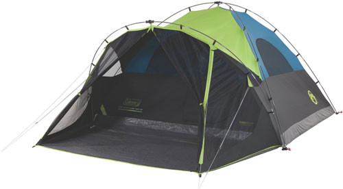 ZA2000033190 Coleman 6 Person Darkroom Dome Tent w/Screen Room Nexgen Outfitters