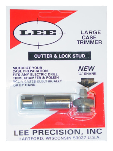SH98665 Lee Precision 90401 Large Case Trim Cutter & Lock Stud Nexgen Outfitters