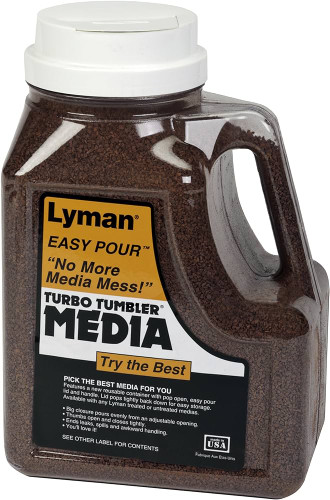 Lyman 7631396 Treated Walnut Hull Brass Cleaning Media-5.5lb Nexgen Outfitters