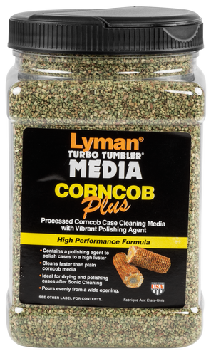 SH38258 Lyman 7631307 Treated Corn Cob Brass Cleaning Media-2lb Nexgen Outfitters