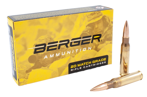 SH115675 Berger Match Grade .308 Winchester 175gr Open Tip Match Tactical Rifle Ammo Nexgen Outfitters