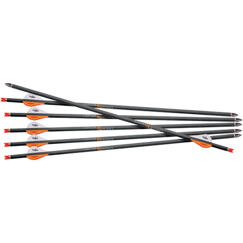 KN1001795 Centerpoint CP400 20" Crossbow Bolts Half-Moon Nock 6-Pack Nexgen Outfitters