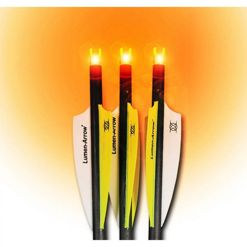 Lumenok Carbon Bolts 20" w/HD Orange Capture Nock 3 pk. Nexgen Outfitters