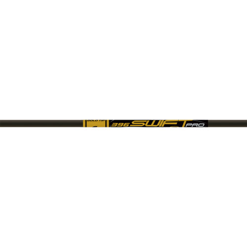 KN64247 Gold Tip Swift Pro 22" Raw Bolt with Half Moon Nock, Flat Nock and 110gr Brass Insert Nexgen Outfitters