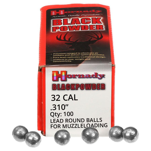 Hornady Lead Balls 32 Cal, .310 Dia