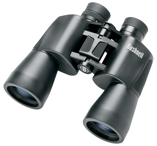 SH25554 Bushnell Powerview Zoom 12x50mm Black Porro Prism Binoculars Nexgen Outfitters