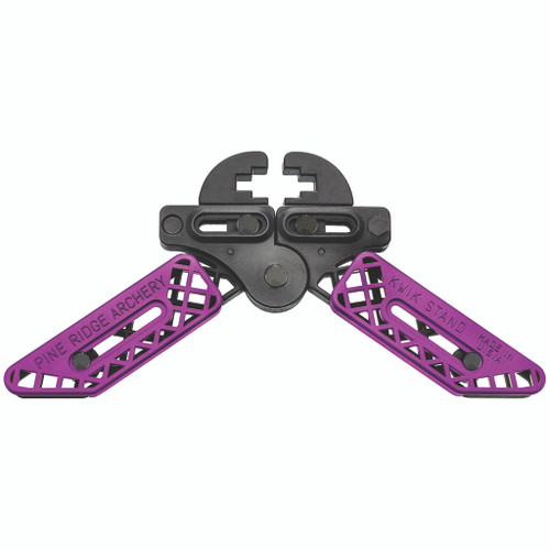 KN79122 Pine Ridge Kwik Stand Bow Support Purple/Black Nexgen Outfitters