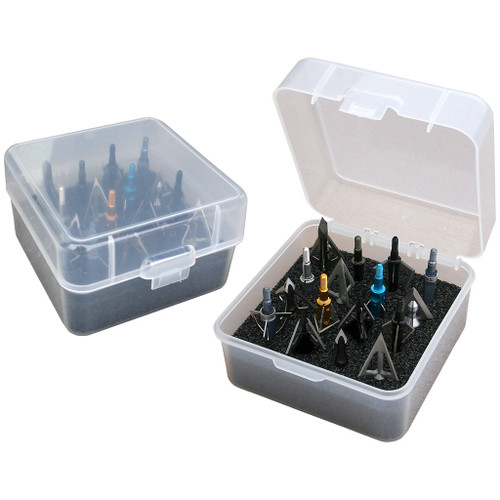 KN72565 MTM Broadhead Box Clear Nexgen Outfitters