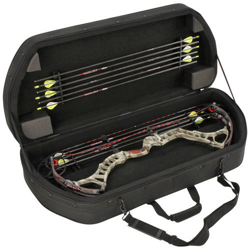 KN64958 SKB Hybrid Bow Case Black Small Nexgen Outfitters