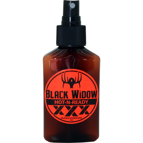 KN1402071 Black Widow Hot n Ready XXX Southern Estrus 3oz Nexgen Outfitters