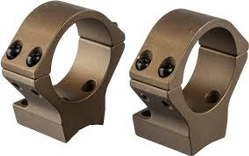 Browning X-Bolt Scope Rings - 1" Low, Burnt Bronze Cerakote Nexgen Outfitters Browning X-Bolt Scope Rings - 1" Low, Burnt Bronze Cerakote Nexgen Outfitters