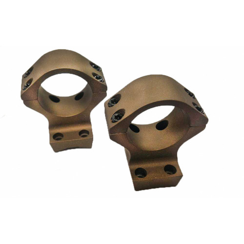 Browning X-Bolt Scope Rings - 1" Medium, Burnt Bronze Cerakote Nexgen Outfitters