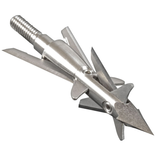 KN74247 TruGlo Titanium X Broadhead Mechanical 4 Blade 100 gr 3 pk Nexgen Outfitters