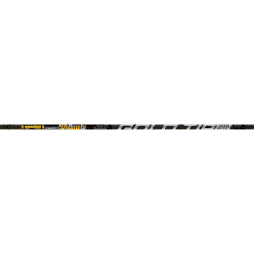 KNG1160340 Gold Tip Velocity Valkyrie 340 Raw Shaft with Nocks and Inserts Nexgen Outfitters