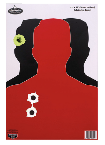 SH62376 Birchwood Casey 3-D Shadow 12"x18" Silhouette Targets - (Per 8) Nexgen Outfitters