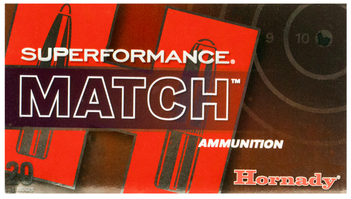 SH22909 Hornady Superformance Match .308 Winchester 168gr ELD-Match 20Rnd Rifle Ammunition Nexgen Outfitters