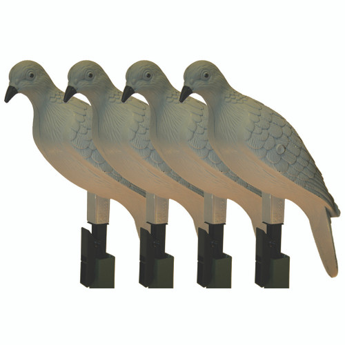 KN77398 Mojo Decoys Clip On Dove Set of 4 Nexgen Outfitters