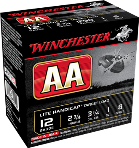 Winchester Ammo AA Target Loads 12 Gauge 2.75" 1 oz 8 Shot Nexgen Outfitters