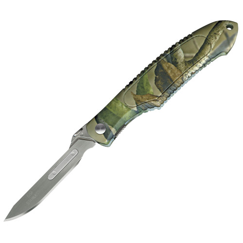 KN64380 Havalon Piranta Camo Replaceable Blade Knife Nexgen Outfitters