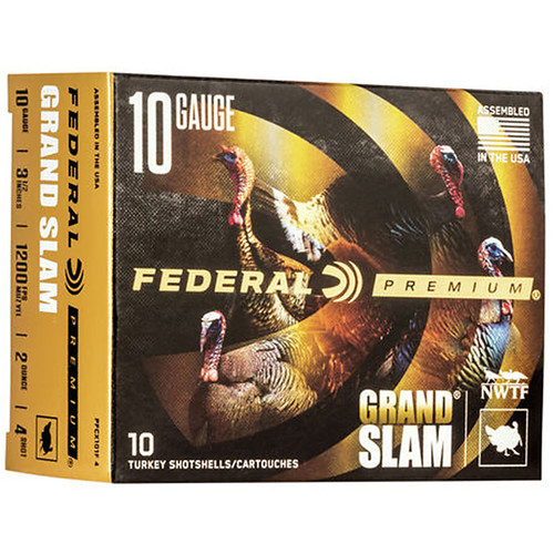 Federal Grand Slam Turkey 12 Gauge 3.5" 2 oz 4 Shot Per 10 Nexgen Outfitters