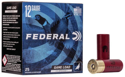 Federal Game-Shok High Brass Lead 12 Gauge 2.75" 1-1/4 oz 4 Shot Nexgen Outfitters