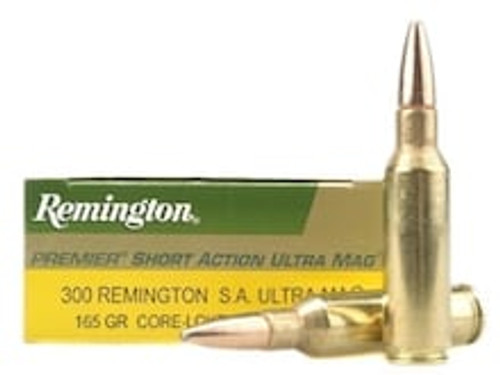 Remington Core-Lokt .300 Remington SAUM 165 gr PSP Rifle Ammunition 20 rds Nexgen Outfitters