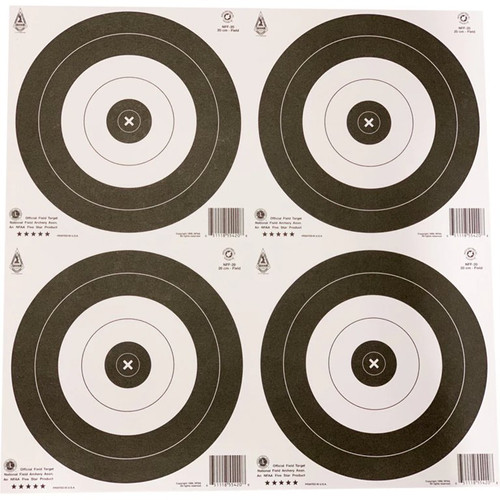 Maple Leaf NFAA Field Targets 20 cm. 25 pk Nexgen Outfitters