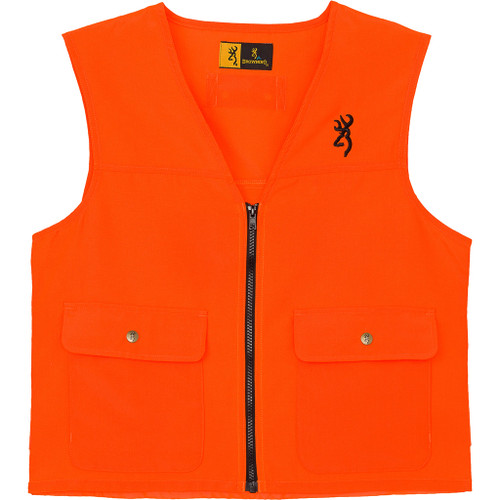 CFGPA22002 Browning Youth Blaze Orange Safety Vest Nexgen Outfitters