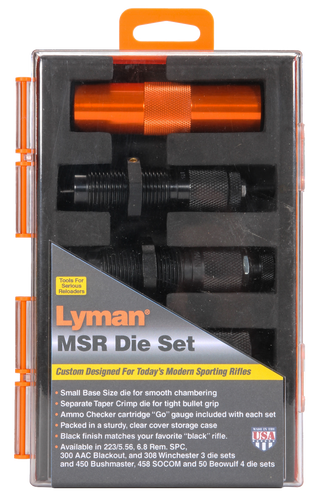 SH102191 Lyman 7690102 MSR Precision 3-Die Set 6.8 SPC Nexgen Outfitters