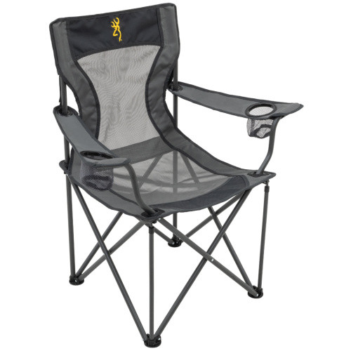 Browning Charcoal/Gray Grizzly Chair