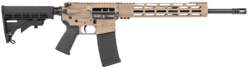 SH141186 Diamondback DB175AK061 DB15 5.56x45mm NATO 16" 30+1 Flat Dark Earth 6 Position Stock Black Magpul MOE Grip RH Tactical Rifle Nexgen Outfitters