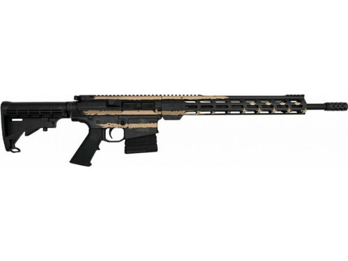 Great Lakes AR10 .308 WIN. 18" Nitride Bbl/Desert Flag 10 Round Semi-Automatic Rifle Nexgen Outfitters