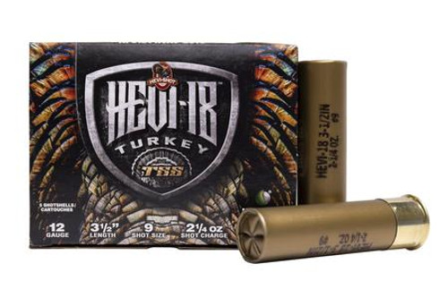 HEVI-Shot HEVI-18 Turkey TSS 12 Gauge 3.5" 2 1/4 oz Tungsten 9 Shot 5Rnd Shotgun Ammo Nexgen Outfitters