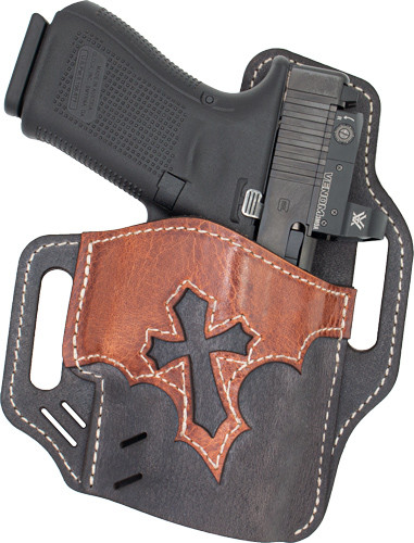 Versacarry Guardian Arc Angel (OWB) RH Holster Grey/Tan Patch - Size 1