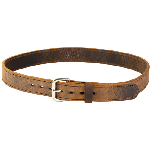 Versacarry Rancher Double-Ply Carry Belt Raw Edge Brown - Length 40"