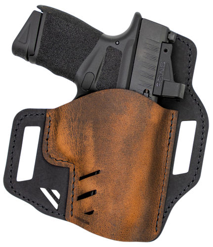 Versacarry Rough Rider (OWB) RH Holster Black/Brown - Size 1