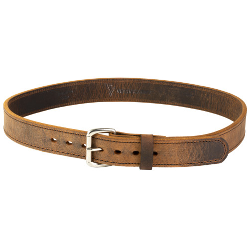 Versacarry Rancher Double-Ply Carry Belt Raw Edge Brown - Length 42"