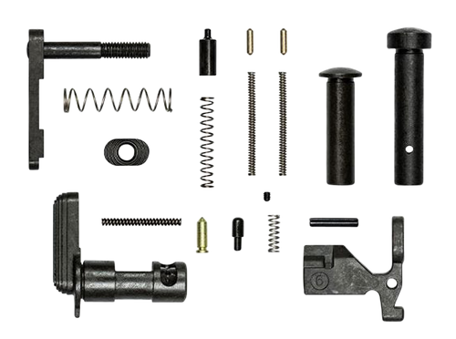 Aero Precision AR-15 Lower Parts Kit Minus FCG/Trigger Guard/Pistol Grip - Black