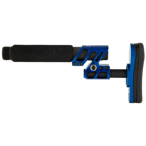 Odin Works Zulu Adjustable Stock with Buffer Tube and Back Plate - Blue