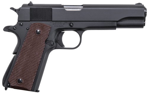 Auto Ordnance 1911 .45 ACP 5" Brown Checkered Grip 7+1 Semi-Auto Handgun