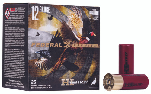 Federal Premium Hi-Bird 12 Gauge 2-3/4" #5 1.25oz 25Rnd Shotgun Ammo