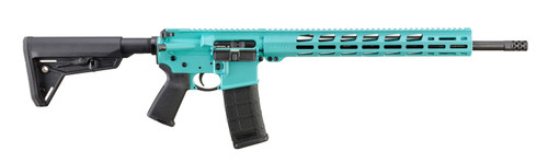 Ruger AR-556 MPR Turquoise 5.56 Nato 18" 30Rnd Semi-Auto Rifle