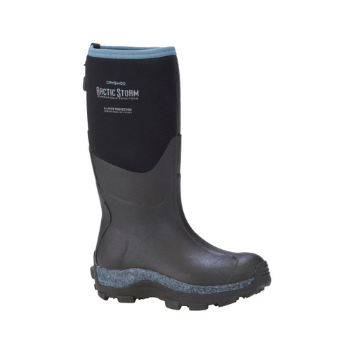 DryShod Women's Arctic Storm Hi Rubber Boot - Blue