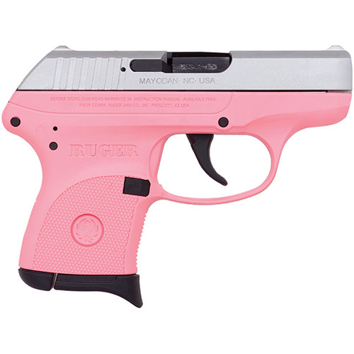 Ruger LC .380 ACP 2.75" 6Rnd Pink/Stainless Semi-Auto Handgun